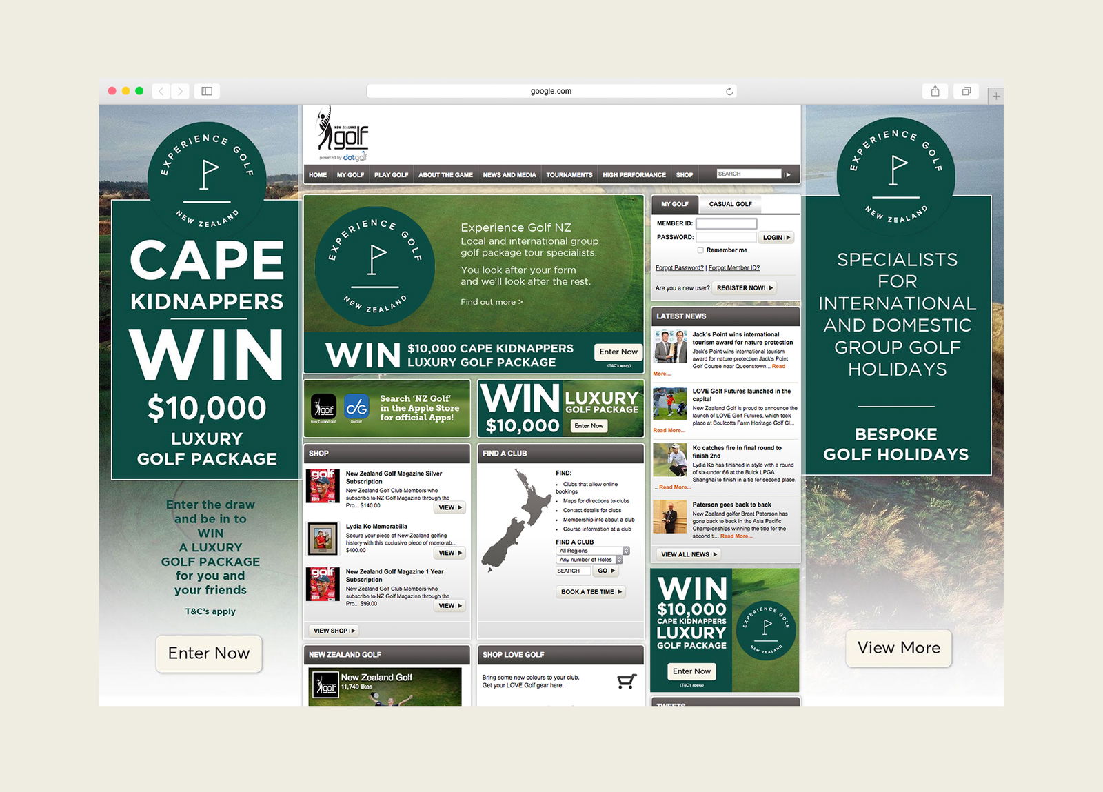 REDFIRE_branding_packaging_digital_design_experienceGolfdigtalad REDFIRE_experiencegolf_photography_branding_packaging_digital_graphicdesign_advertising_brochure_designagency